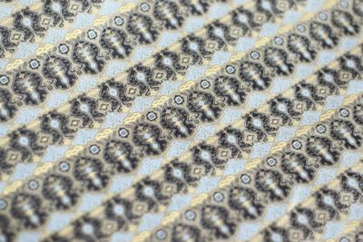 Beige Han-style Geometric Beast Shu Brocade Fabric